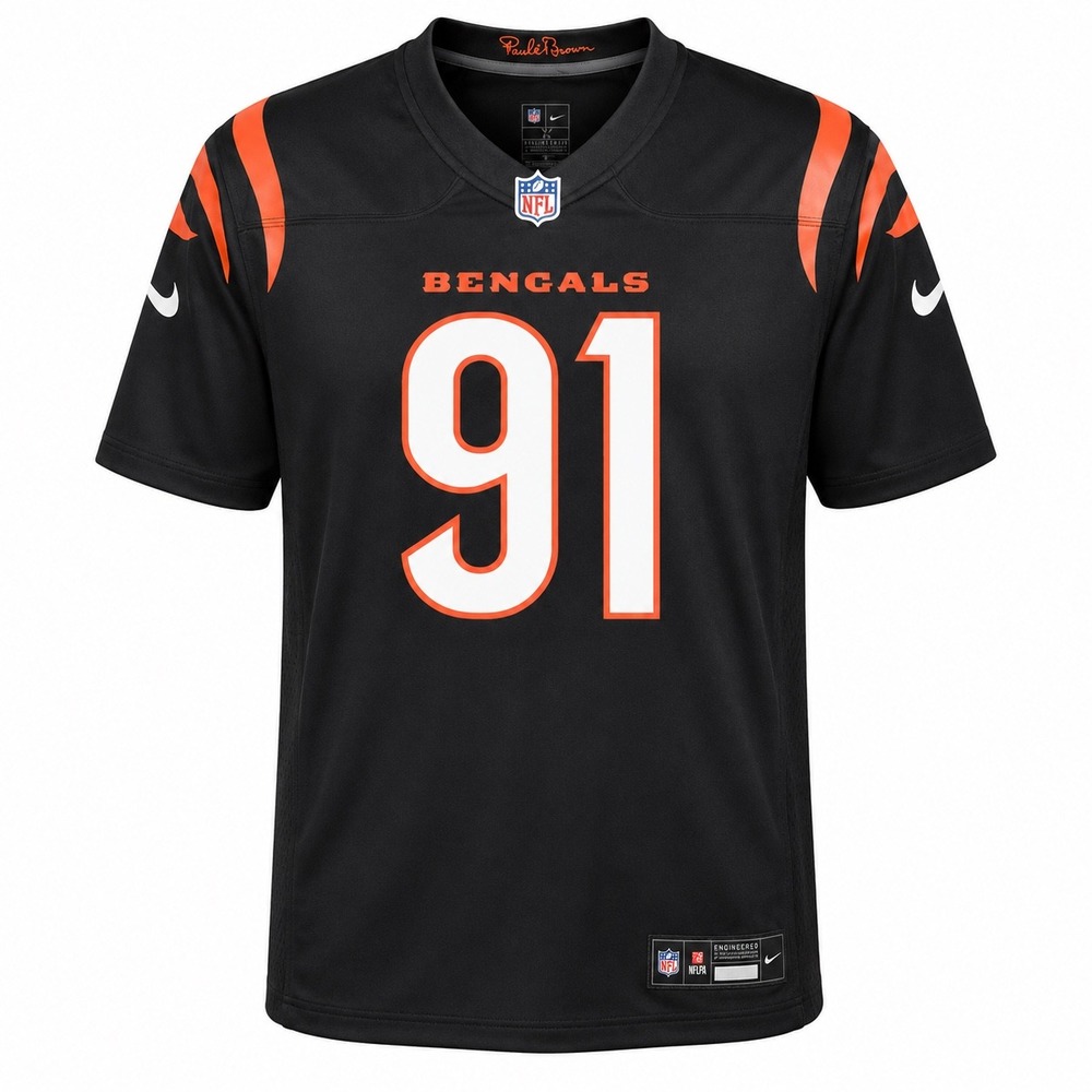 Nike Cincinnati Bengals Trey Hendrickson 91 Game Jersey Black Large‎ streetwear
